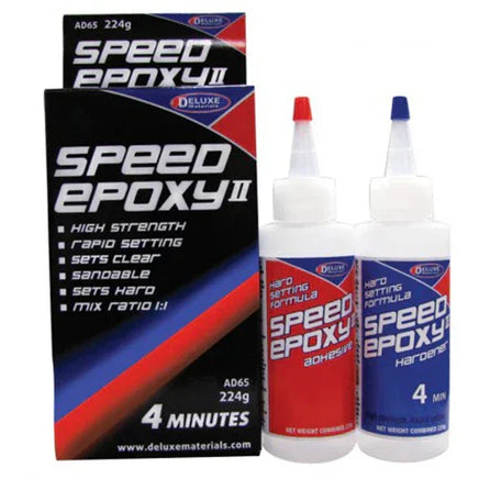 Deluxe Materials Speed Epoxy II 4 min 224G AD65