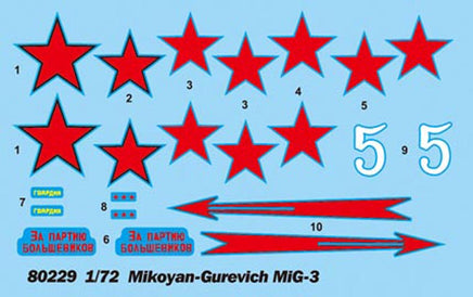1/72 Hobby Boss Soviet Mig-3 Easy Assembly Authentic Kit 80229