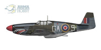 1/72 Arma Hobby P-51 C Mustang Mk. III Model Kit 70039