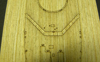 1/350 Pontos Model HMS Warspite Wooden Deck Set 35027WD1
