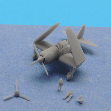 1/350 Black Cat Models Curtiss SBC Helldiver, folded wings (x6) AC350144B