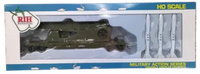 HO Rock Island US Army Missile Launcher w 3 Missiles 32180