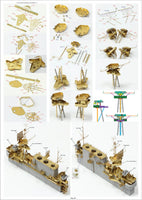 1/350 Pontos Model USS CV-6 Enterprise 1942 Detail Up Set (Teak Tone Deck) 37031FN