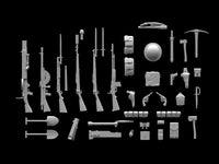 1/35 ICM WWI US Infantry Weapon and Equipment 35688