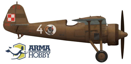 1/72 Arma Hobby PZL P.11C Kresy Model Kit 70017