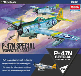 1/48 Academy P-47N "Expected Goose" 12281 - MPM Hobbies