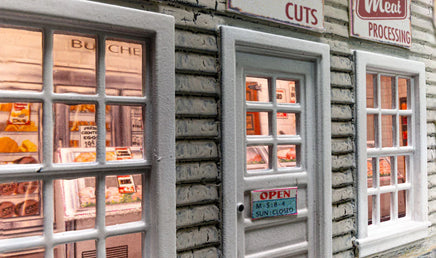 HO Woodland Carver's Butcher Shoppe BR5068