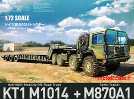 1/72 ModelCollect MAN KAT1 M1014 8x8 High-Mobility Off-Road Truck with M870A1 Semi-Trailer 72341