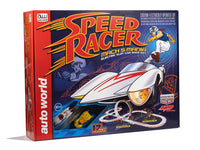 HO Auto World 17' Speed Racer Mach 5 Mania Slot Race Set SRS361