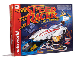 HO Auto World 17' Speed Racer Mach 5 Mania Slot Race Set SRS361