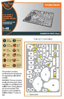 1/48 Clear Prop I-16 type 5 Interior PE set 48022