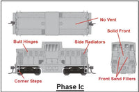 HO Rapido GE 44 Tonner (DC/DCC/Sound): Boston & Maine - Minuteman: #115 - 048505 - MPM Hobbies