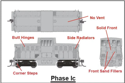 HO Rapido GE 44 Tonner (DC/DCC/Sound): Boston & Maine - Minuteman: #115 - 048505 - MPM Hobbies