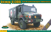 1/72 ACE Model Unimog U1300L 4x4 Krankenwagen Ambulance 72451