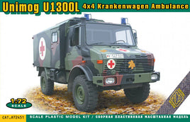 1/72 ACE Model Unimog U1300L 4x4 Krankenwagen Ambulance 72451