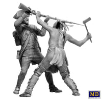 1/35 Master Box Indian Wars Series: XVIII Century Kit No. 7 The Mohicans Mortal Combat 35236