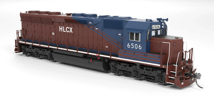 HO Broadway Ltd EMD SD45 HLCX 6506 Red & Blue Paragon4 Sound/DC/DCC 9806