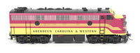 HO Broadway Ltd EMD F9A ACWR 271 Magenta & Yellow Paragon4 Sound/DC/DCC 9680
