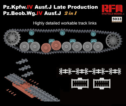 1/35 Ryefield Models Pz.Kpfw. IV Ausf. J Late Production 5033