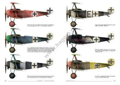 Kagero Publishing Fokker Dr.I. The Aces' Aircraft Book 99001