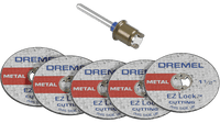 Dremel Ez Lock Cut-Off Wheel Starter Kit Ez406-02