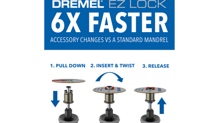 Dremel Ez Lock Cut-Off Wheel Starter Kit Ez406-02