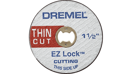 Dremel 1 1/2" Ez Lock Thin Cut (5 Blades) Ez Lock Cut-Off Wheel Ez409