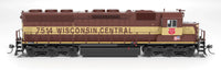 HO Broadway Ltd EMD SD45 WC 7514 Maroon & Yellow No-Sound/DCC-Ready 9826