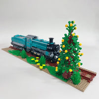 Jie-Star Retro Steam Train with Base (1031 pcs) 59020