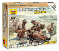 1/72 Zvezda British Medic Team 1939-1942 6228