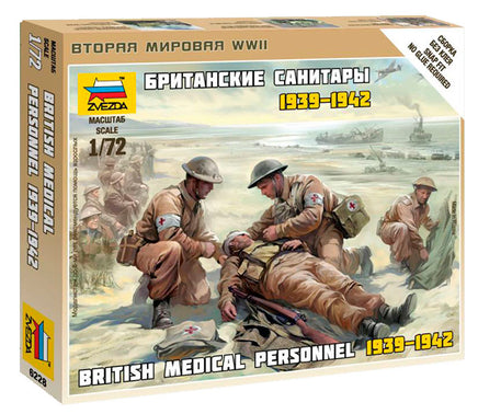 1/72 Zvezda British Medic Team 1939-1942 6228