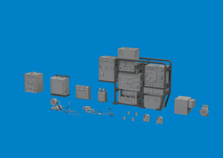 1/35 Eduard Sd.Kfz. 251/6 Ausf. C radio equipment 3D 635039