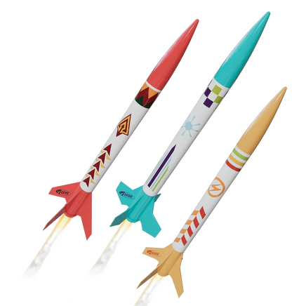Estes Rocket Trailblazer Trio 0654