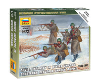 1/72 Zvezda Soviet Infantry (Winter Uniform) 6197