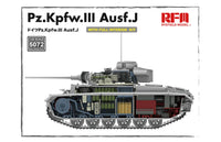 1/35 Ryefield Models Pz.Kpfw.III Ausf. J w/Full Interior Kit 5072