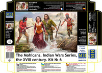 1/35 Master Box Indian Wars Series: XVIII Century Kit No. 6 The Mohicans 35234