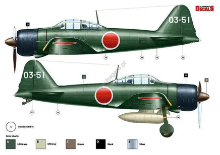 Kagero Publishing Mitsubishi A6M2 Model 21 Book 48005