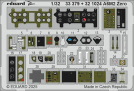 1/32 Eduard A6M2 Zero Zoom Set 33379