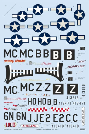 1/48 Eduard P-51D-5 8th AF for EDUARD D48085
