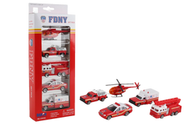 Daron FDNY 5 Piece Vehicle Gift Set - 8750