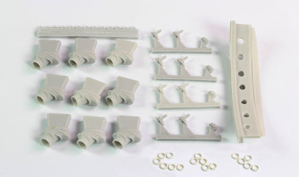 1/200 Pontos Model USS BB-61 Iowa 1944 Detail Up Set (Teak Tone Deck) 23004F1