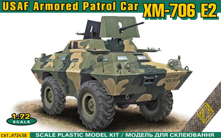 1/72 ACE Model V-100 (XM-706 E2) USAF Armored Patrol Car 72438