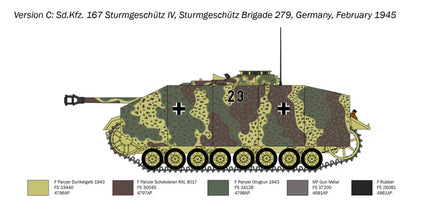 1/35 Italeri Sd. Kfz. 167 Sturmgeschutz IV 0223