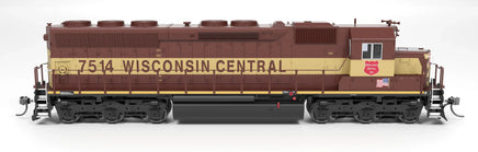 HO Broadway Ltd EMD SD45 WC 7522 Maroon & Yellow Paragon4 Sound/DC/DCC 9825