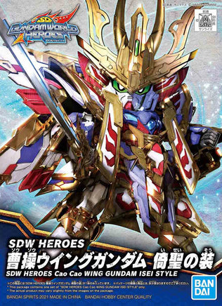 Bandai SDW Heroes Cao Cao Wing Gundam Isei Style 2568791