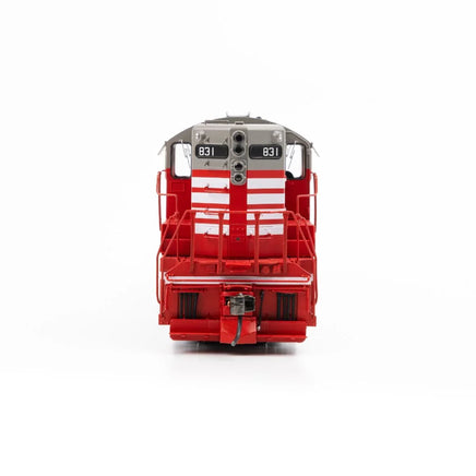 HO Rapido EMD SD9 (DC/Silent): Burlington (C&S): #837 - 50224