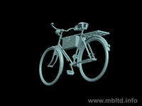 1/35 Master Box German Military Bicycle WWII Era 35165