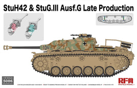 1/35 Ryefield Models StuH42 & StuG.III Ausf.G (Late Production) 5086