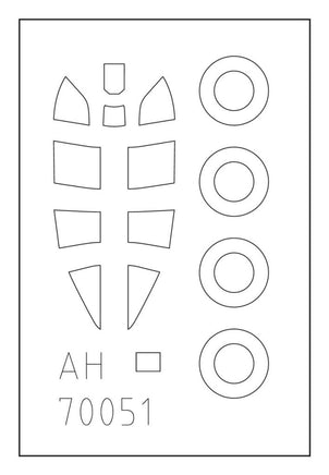 1/72 Arma Hobby Ki-84 Hayate Special Attack Squadrons 70053