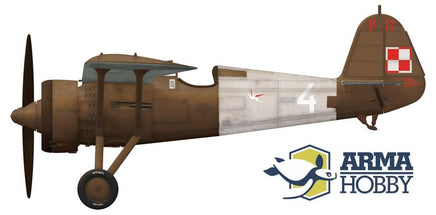1/72 Arma Hobby PZL P.11C Kresy Model Kit 70017
